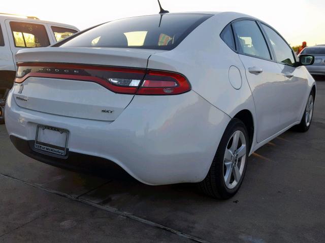 1C3CDFBB6FD146184 - 2015 DODGE DART SXT WHITE photo 4