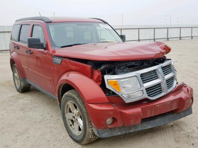 1D8GU58K67W656492 - 2007 DODGE NITRO SLT RED photo 1