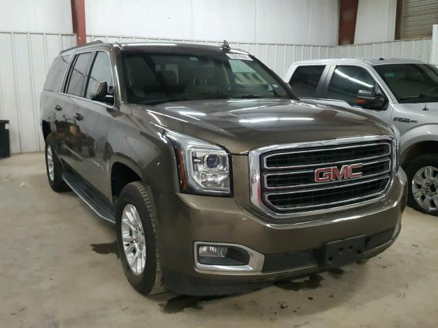 1GKS1FKC3GR192489 - 2016 GMC YUKON XL C BROWN photo 1