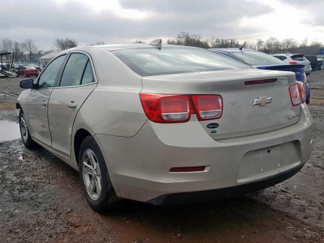 1G11C5SL3FF223101 - 2015 CHEVROLET MALIBU 1LT 金色 照片 3