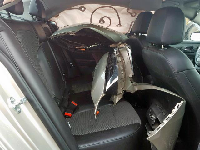 1G11C5SL3FF223101 - 2015 CHEVROLET MALIBU 1LT 金色 照片 6