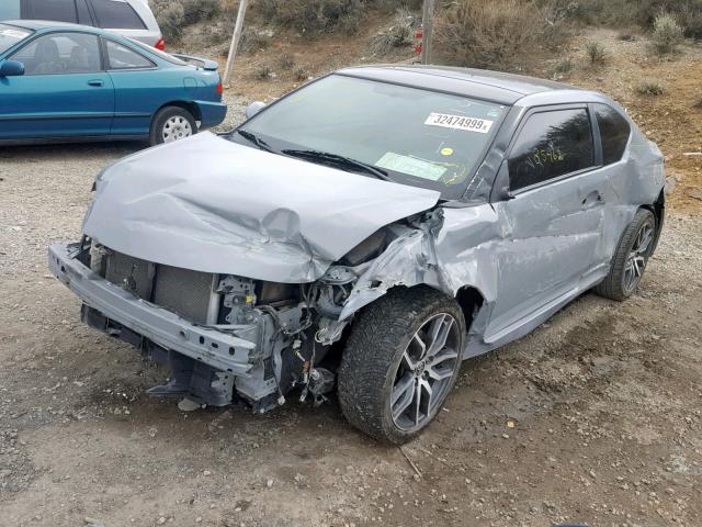 JTKJF5C70FJ008894 - 2015 TOYOTA SCION TC SILVER photo 2