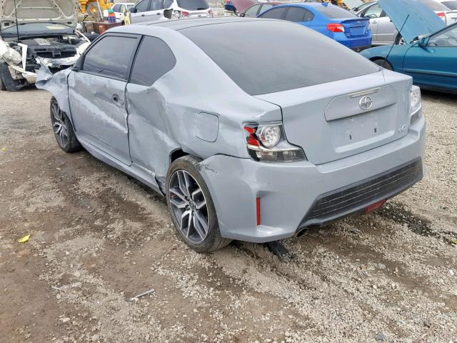 JTKJF5C70FJ008894 - 2015 TOYOTA SCION TC SILVER photo 3