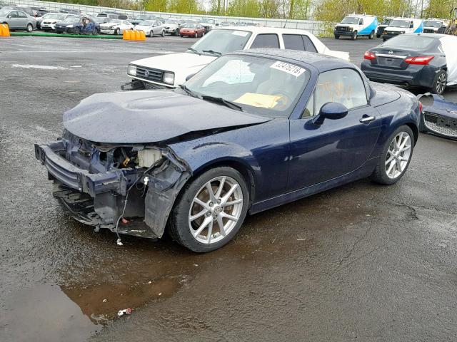 JM1NC2FF0A0206120 - 2010 MAZDA MX-5 MIATA BLUE photo 2