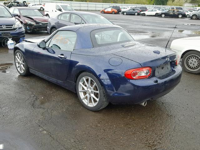 JM1NC2FF0A0206120 - 2010 MAZDA MX-5 MIATA BLUE photo 3