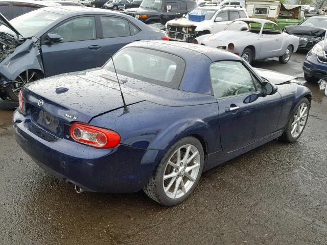 JM1NC2FF0A0206120 - 2010 MAZDA MX-5 MIATA BLUE photo 4