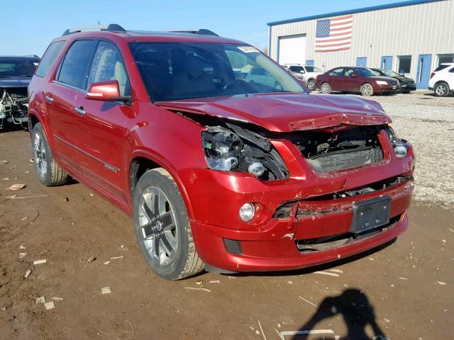 1GKKVTED7CJ150701 - 2012 GMC ACADIA DEN RED photo 1