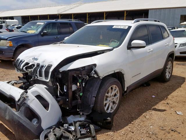 1C4PJLCS9HD219473 - 2017 JEEP CHEROKEE L WHITE photo 2