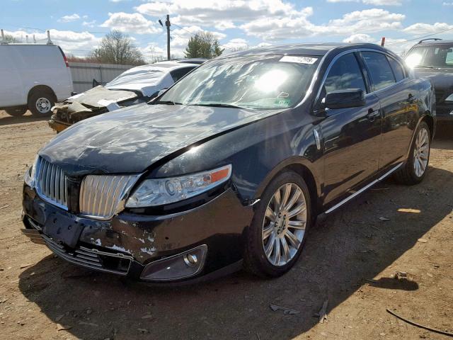 1LNHM94R19G633787 - 2009 LINCOLN MKS BLACK photo 2