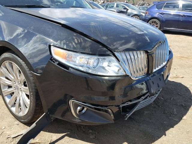 1LNHM94R19G633787 - 2009 LINCOLN MKS BLACK photo 9