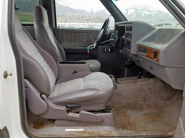 1B7GG23Y7SS317773 - 1995 DODGE DAKOTA TWO TONE photo 5