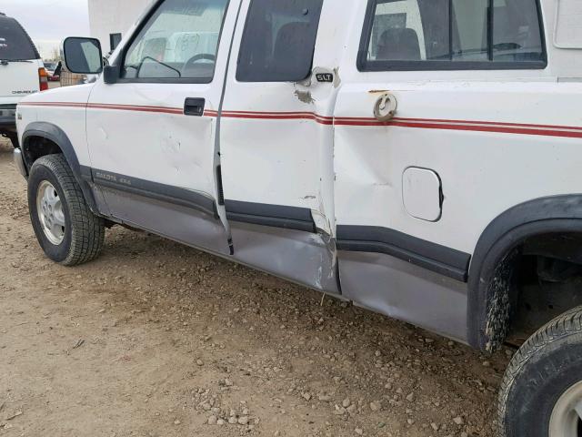 1B7GG23Y7SS317773 - 1995 DODGE DAKOTA TWO TONE photo 9