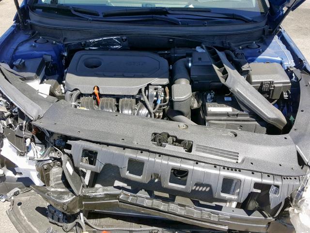 5NPE34AF2JH644594 - 2018 HYUNDAI SONATA SPO BLUE photo 7