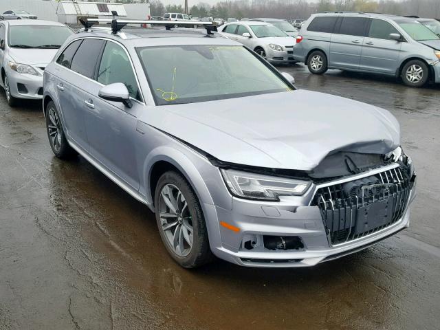 WA18NAF40JA119757 - 2018 AUDI A4 ALLROAD SILVER photo 1