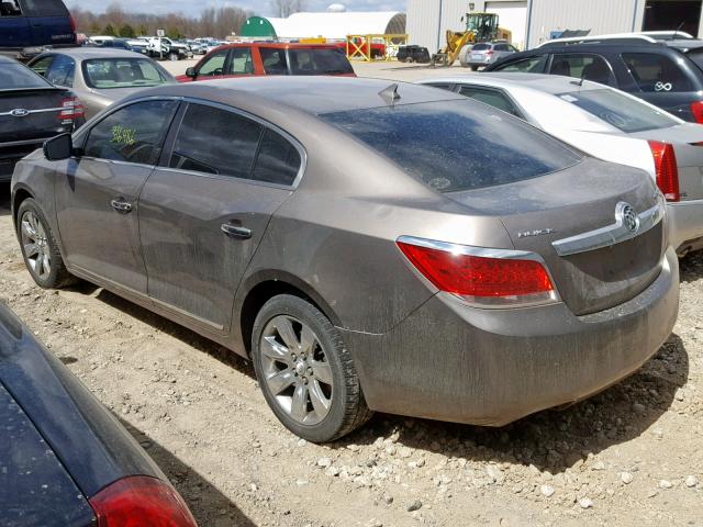 1G4GE5GD4BF132325 - 2011 BUICK LACROSSE C GRAY photo 3