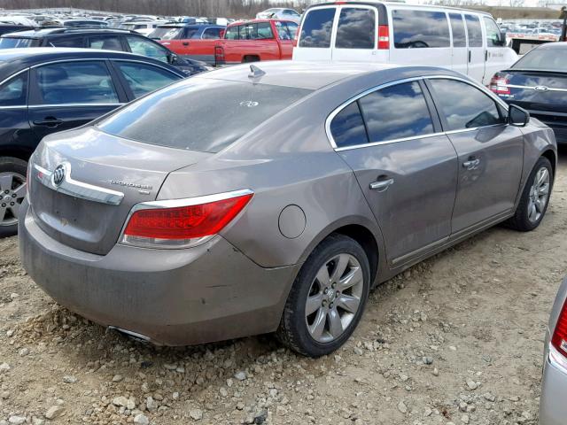 1G4GE5GD4BF132325 - 2011 BUICK LACROSSE C GRAY photo 4