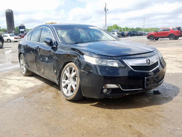 19UUA9F78DA002832 - 2013 ACURA TL ADVANCE BLACK photo 1