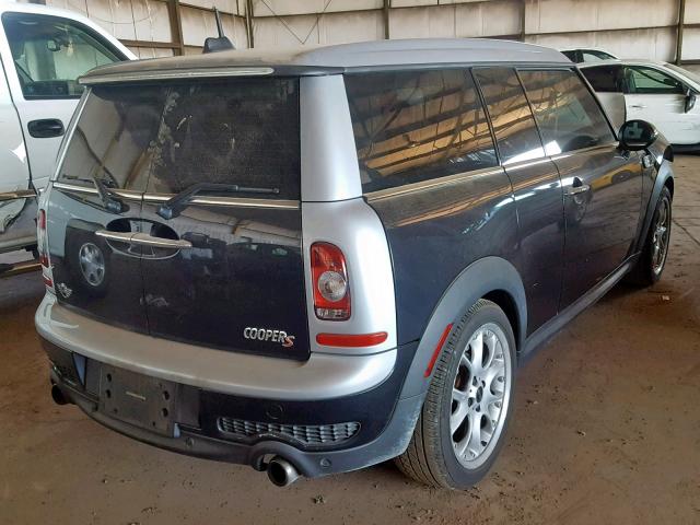 WMWMM33578TP88104 - 2008 MINI COOPER S C BLUE photo 4