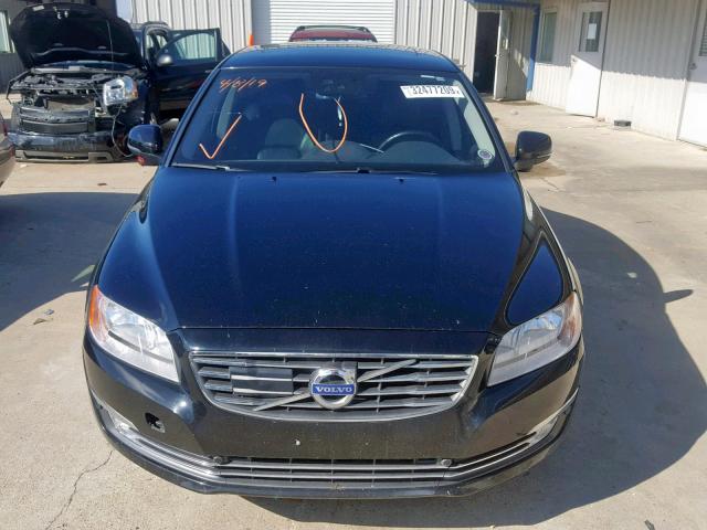 YV1902AHXE1177111 - 2014 VOLVO S80 T6 BLACK photo 9