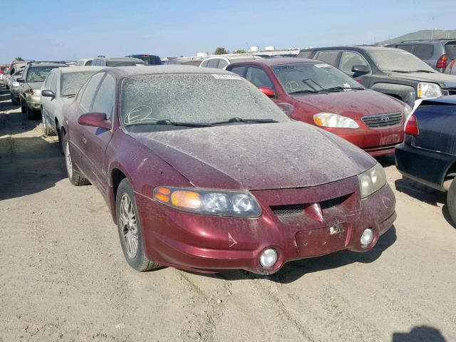 1G2HY54K7Y4271991 - 2000 PONTIAC BONNEVILLE MAROON photo 1