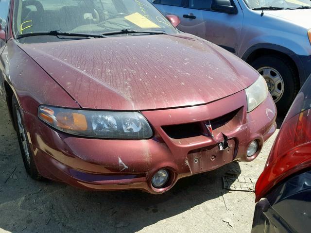 1G2HY54K7Y4271991 - 2000 PONTIAC BONNEVILLE MAROON photo 9