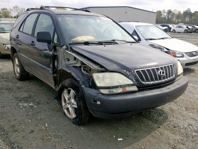 JTJHF10U520251056 - 2002 LEXUS RX 300 BLACK photo 1