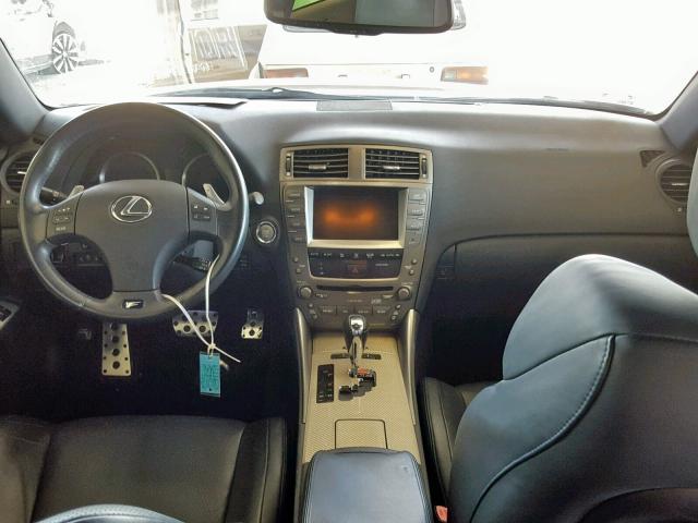 JTHBP262885004545 - 2008 LEXUS IS-F SILVER photo 9