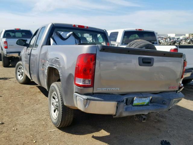 2GTEC19C271642718 - 2007 GMC NEW SIERRA TAN photo 3