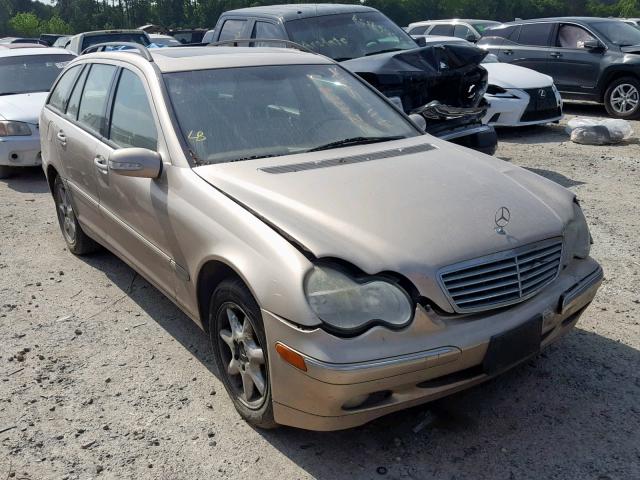 WDBRH61J63F323169 - 2003 MERCEDES-BENZ C 240 SPOR GOLD photo 1