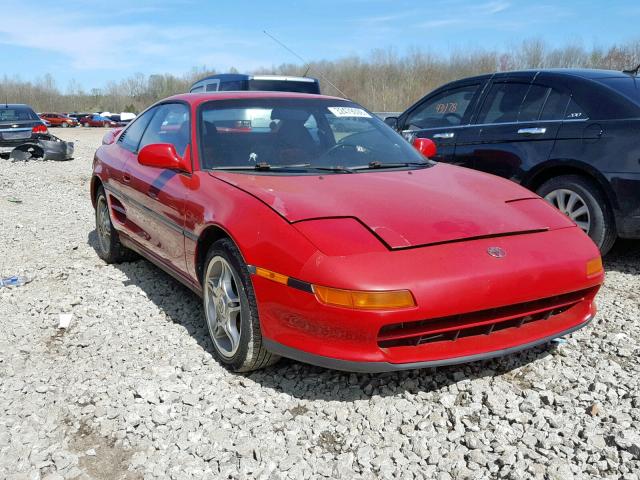 JT2SW21MXM0005628 - 1991 TOYOTA MR2 RED photo 1