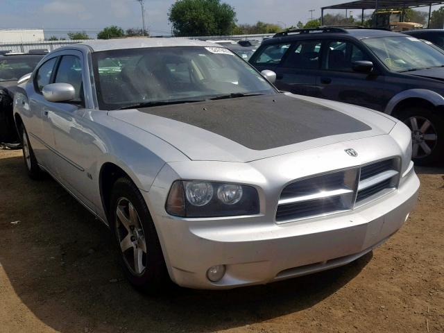 2B3CA3CV9AH163828 - 2010 DODGE CHARGER SX SILVER photo 1