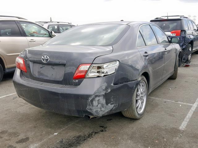 4T1BE46K47U508318 - 2007 TOYOTA CAMRY NEW GRAY photo 4