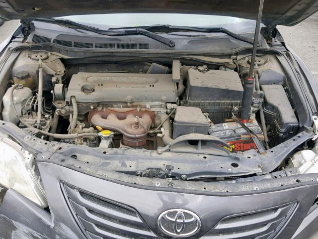 4T1BE46K47U508318 - 2007 TOYOTA CAMRY NEW GRAY photo 7