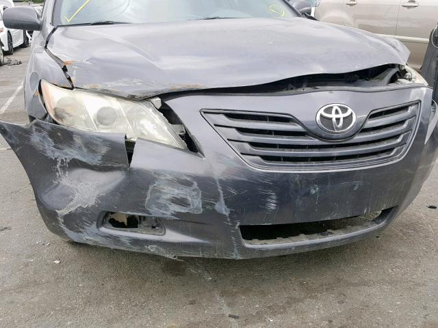 4T1BE46K47U508318 - 2007 TOYOTA CAMRY NEW GRAY photo 9