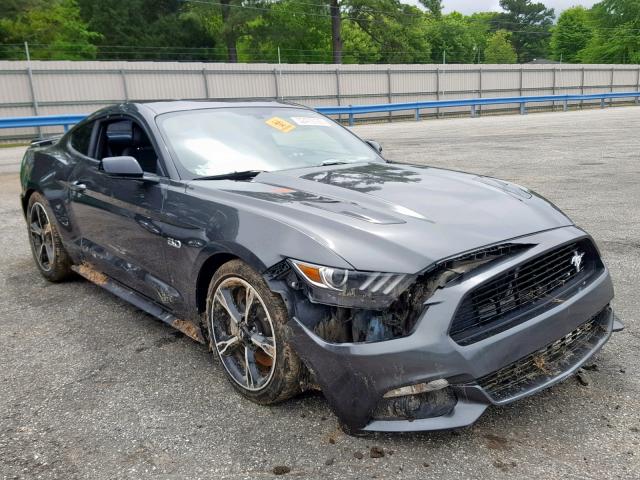 1FA6P8CF1H5289673 - 2017 FORD MUSTANG GT GRAY photo 1