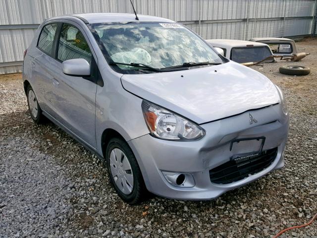 ML32A3HJ6EH019345 - 2014 MITSUBISHI MIRAGE DE SILVER photo 1