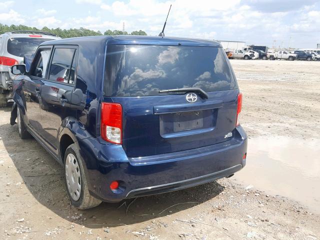 JTLZE4FE9FJ066573 - 2015 TOYOTA SCION XB 蓝色 照片 3