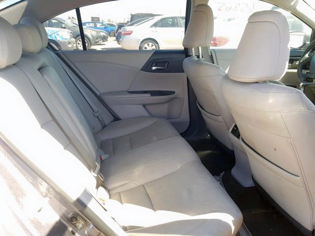 1HGCR2F85FA224963 - 2015 HONDA ACCORD EXL GRAY photo 6