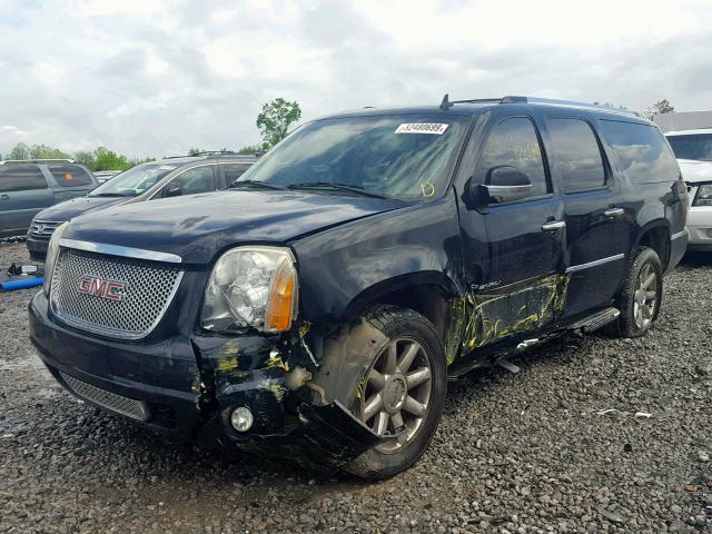 1GKFK062X9J108294 - 2009 GMC YUKON XL D BLACK photo 2