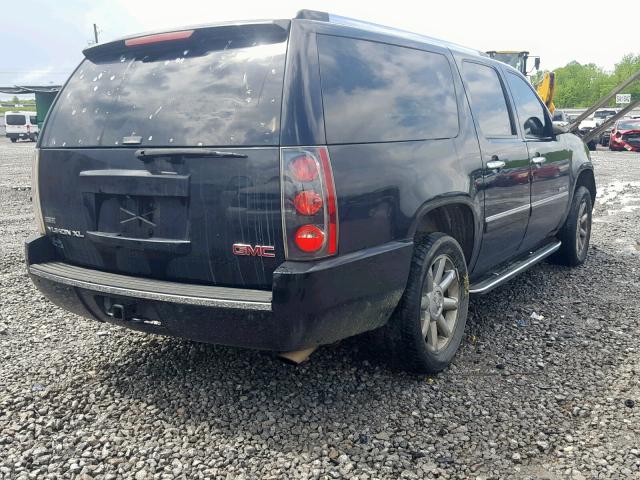 1GKFK062X9J108294 - 2009 GMC YUKON XL D BLACK photo 4