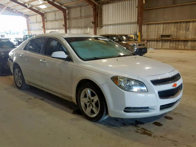 1G1ZH57B99F136926 - 2009 CHEVROLET MALIBU 1LT WHITE photo 1