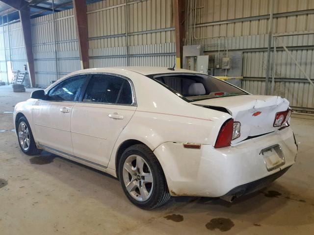 1G1ZH57B99F136926 - 2009 CHEVROLET MALIBU 1LT WHITE photo 3
