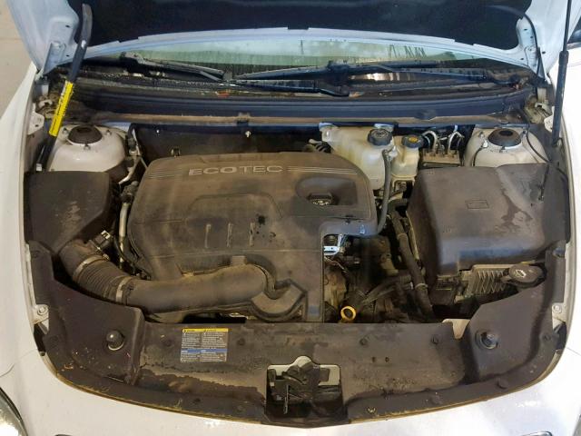 1G1ZH57B99F136926 - 2009 CHEVROLET MALIBU 1LT WHITE photo 7