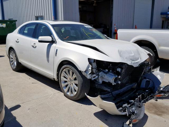 1LNHL9DR3CG805652 - 2012 LINCOLN MKS WHITE photo 1