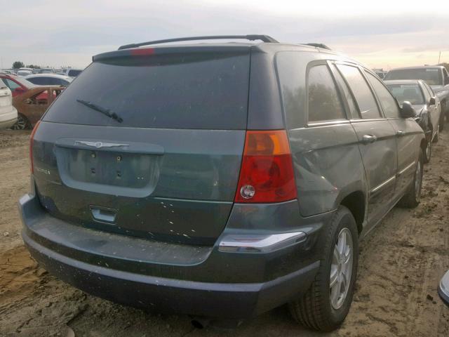 2C8GM68434R345806 - 2004 CHRYSLER PACIFICA GREEN photo 4