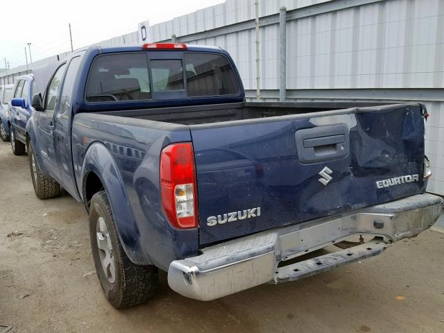 5Z6BD06T19C410219 - 2009 SUZUKI EQUATOR BA BLUE photo 3