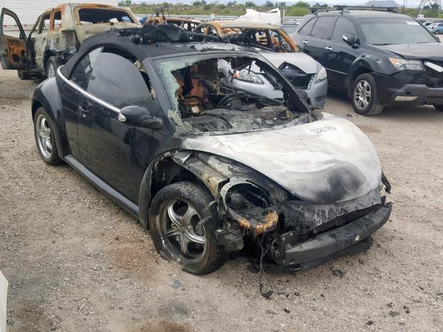 3VWRF31Y88M406240 - 2008 VOLKSWAGEN NEW BEETLE BLACK photo 1