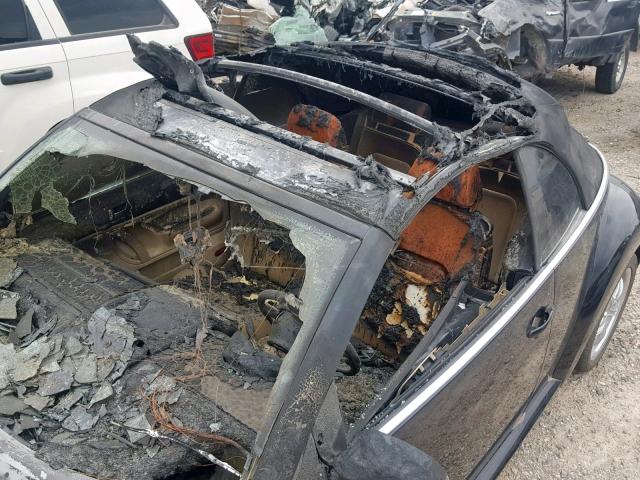 3VWRF31Y88M406240 - 2008 VOLKSWAGEN NEW BEETLE BLACK photo 9