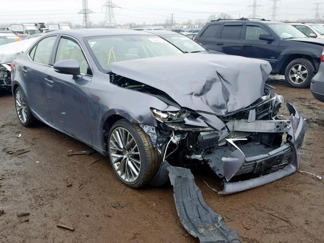 JTHCF1D24E5004316 - 2014 LEXUS IS 250 GRAY photo 1