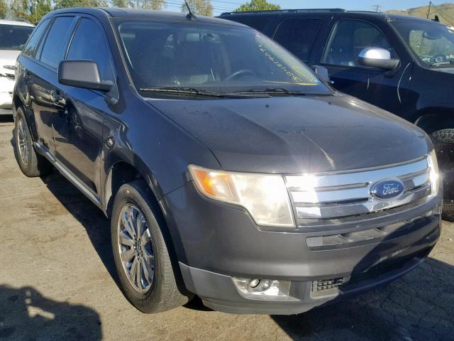 2FMDK48C77BB51004 - 2007 FORD EDGE SEL BLACK photo 1